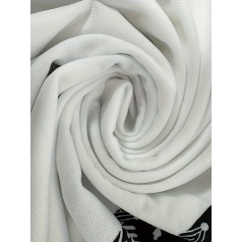 Christmas Snowman Wink Snowflake Print Sweatshirt for Plus Size - 100% Polyester Crew Neck Knit Pullover with Medium Stretch, Elegant Middle-Eastern Style for All Seasons