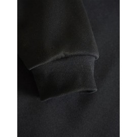 Women'S Plus Size Western Print Hoodie, Casual Long Sleeve with Pocket, 100% Polyester Knit Fabric, Slight Stretch, Pullover Hooded Sweatshirt for Fall/Winter, Casual Style