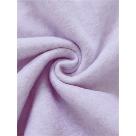 Los Angeles Letter Print Casual Hooded Sweatshirt - Long Sleeves Oversized Hooded Sweatshirt with Popular Extension