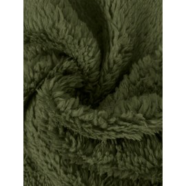 Women's Plus Size Cozy Cat Print Hoodie - Casual Long Sleeve, Button Detail, Soft Fleece-Like Fabric, Machine Washable, Green with Asymmetrical Hem for Fall/Winter, Oversized Hoodie