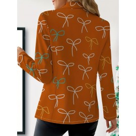 Plus Size - Women'S Plus Size Elegant Minimalist Solid Green Suit Jacket - Structured Lapel Collar, Single-Button Closure, Tailored Fit for Fall/Winter, Versatile for Casual & Formal Occasions, Durable & Comfortable Professional & Everyday Outerwear