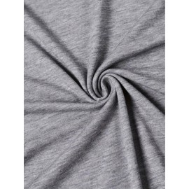 Plus Size Women'S Tops 100% Breathable Tank Dress with Dolphin Wave Print for Casual Wear, Plus Size Women'S Oversized Loose Fit Tank Dress, Large Size Womens Tops for Everyday Use